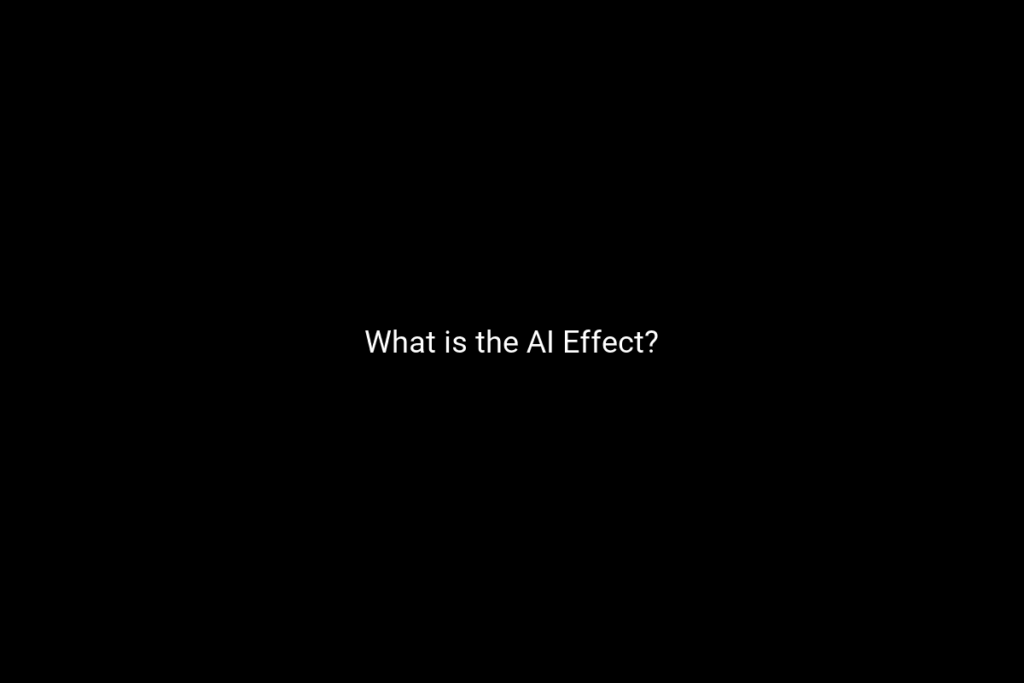 What is the AI Effect?