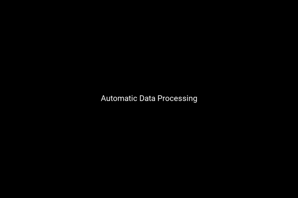 Automatic Data Processing 